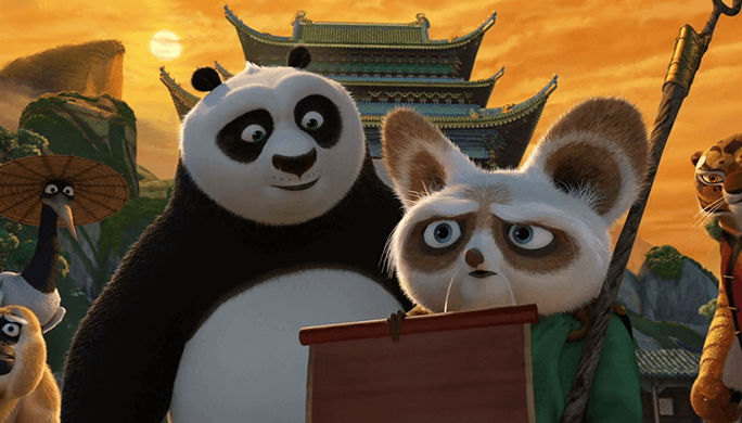 une image du film kung fu panda 2 sorti en 2011