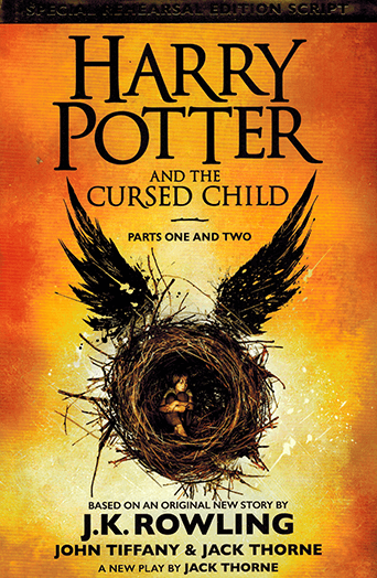 la couverture du livre harry potter et l'enfant maudit