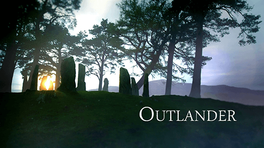 le logo de la serie outlander