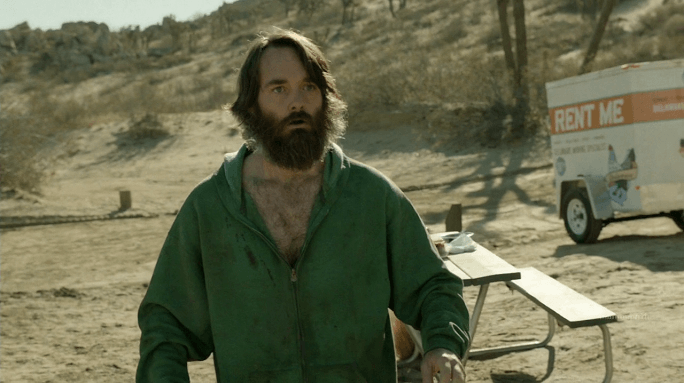 une image extraite de la saison 1 de la serie the last man on earth avec will forte