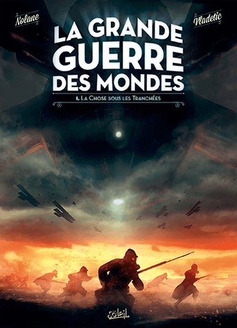 La couverture du premier tome de la BD la grande guerre des mondes