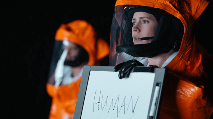 une image extraite du film premier contact sorti en 2016