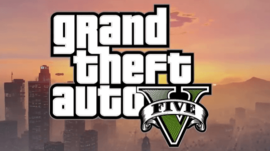 logo du jeu grand theft auto 5