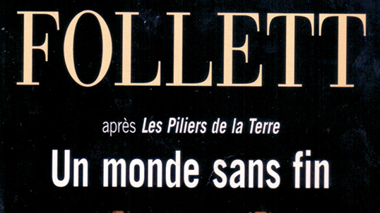 une image extraite de la couverture du livre un monde sans fin de ken follett