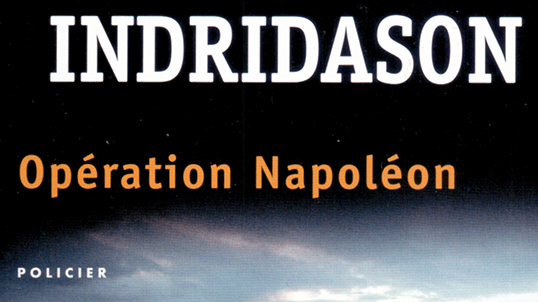 Un extrait de la couverture du livre 'operation napoleon' d'Arnaldur Indridason